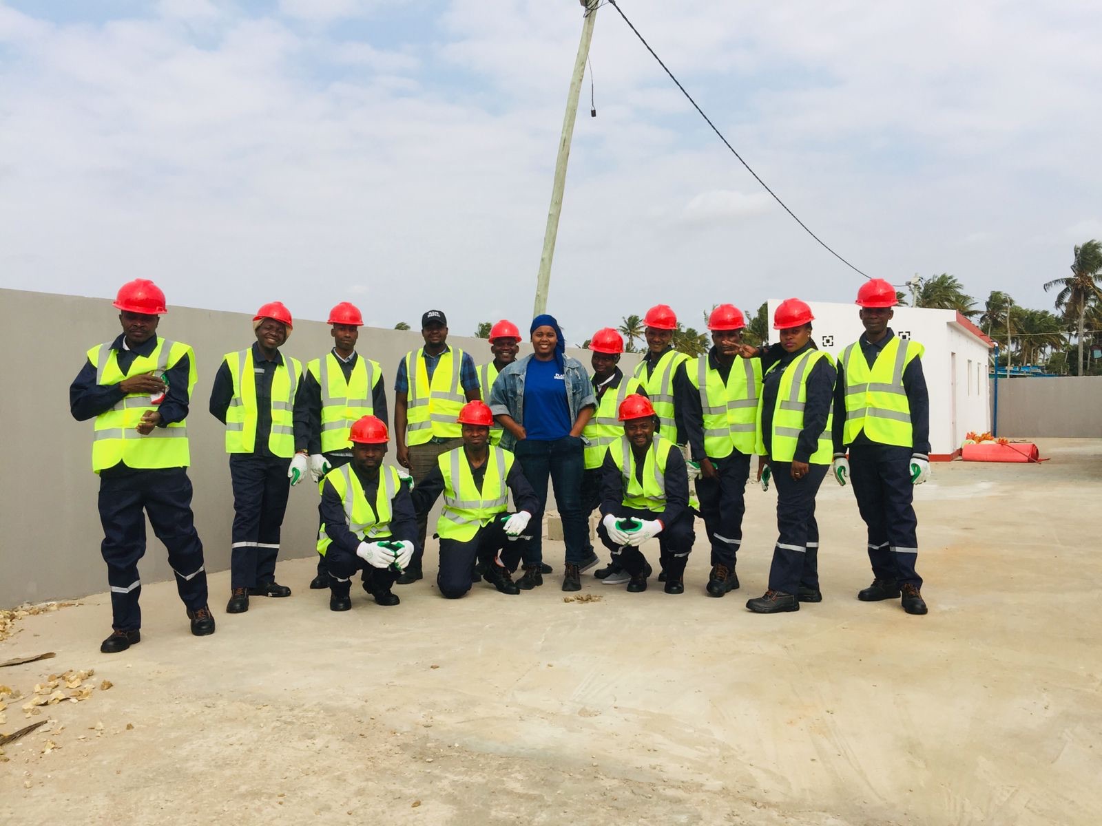 Plano Digital project team preparing for field work in Massinga